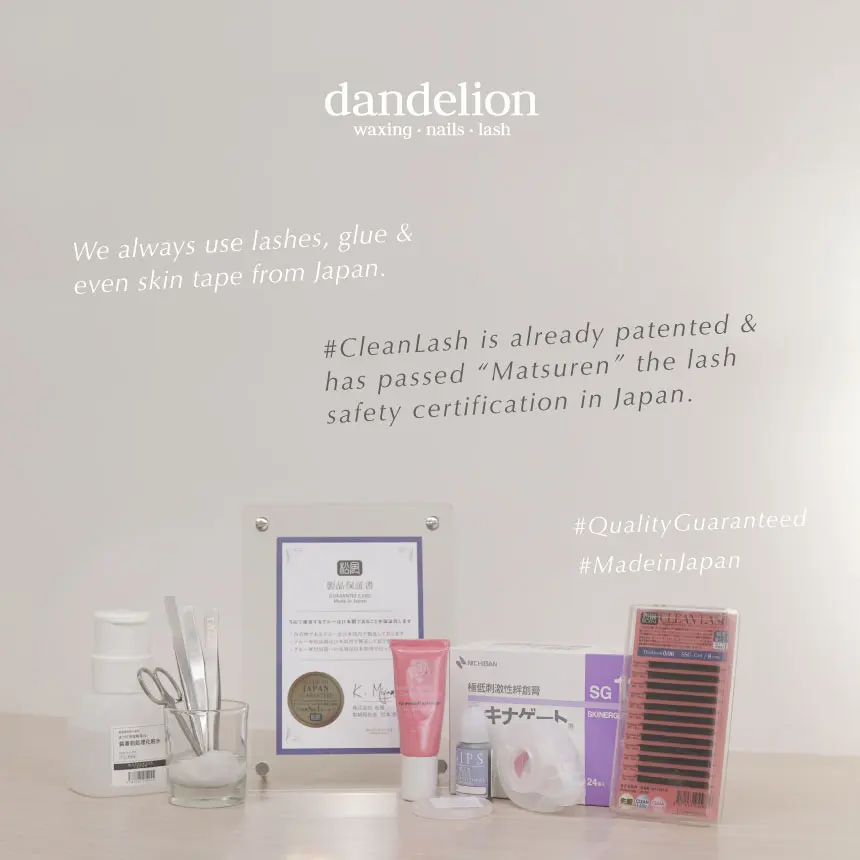 Premium Lash extensions Dandelion